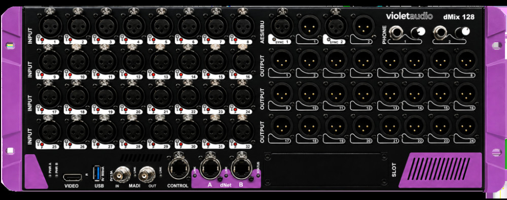 Violet Audio dMix 128 digital mixer